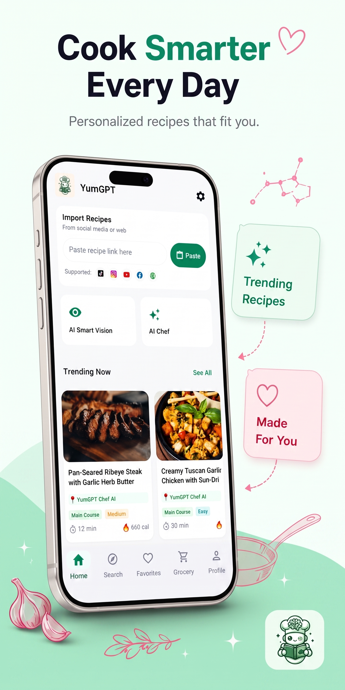 YumGPT Screen 1